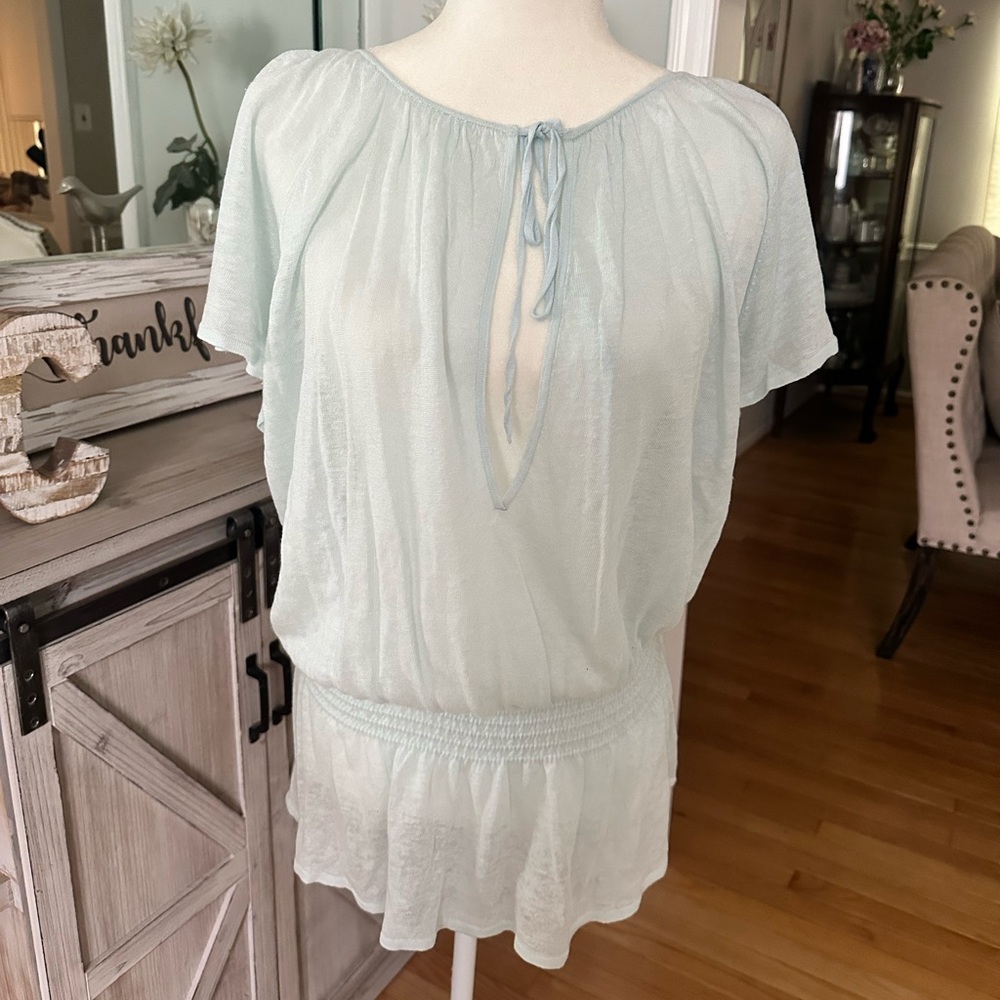 Banana Republic Peplum Blouse Size XL NWT!